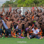 Les joueurs du Baltimore SC célèbrent leur qualification pour la finale. (Photo : John Eugène / Radyokap)