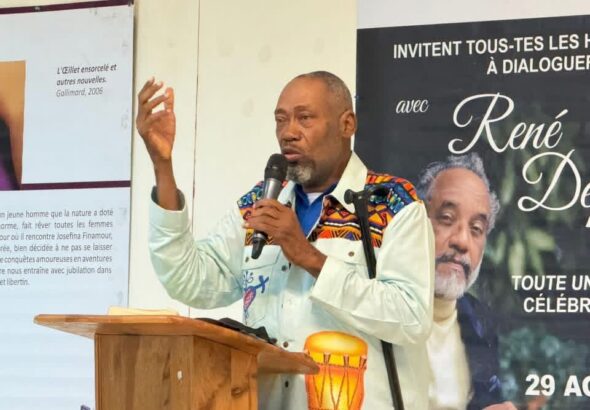 Photo prise lors du lancement du centenaire au musée de la monnaie à la BRH (Photo: Gerrard Maxineau)