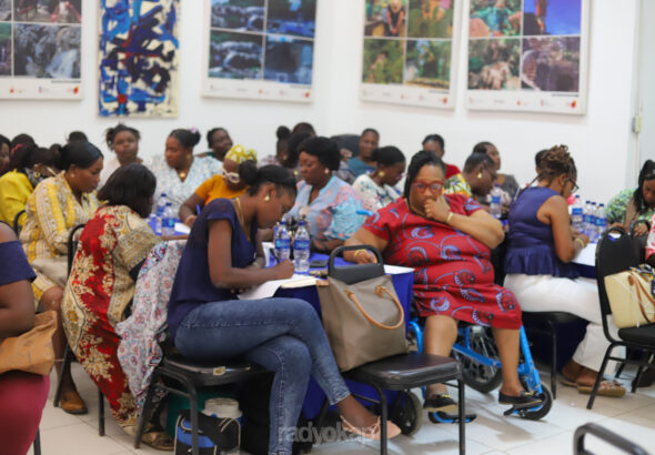 Les femmes beneficiaires du projet AGIR (Photo : Ketlain Difficile)